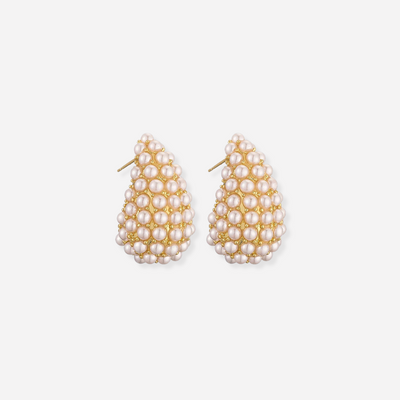 ISABELLE™ | BOUCLES CLASSIQUES PERLE