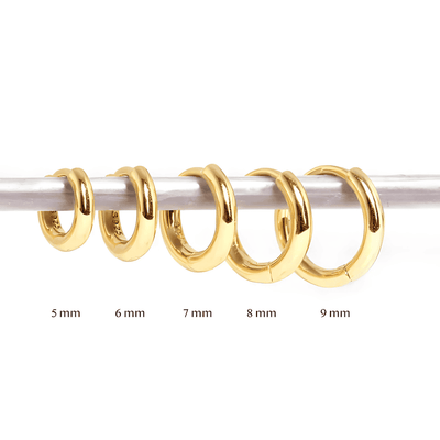 REFINED™ | Créoles Fines en Argent S925