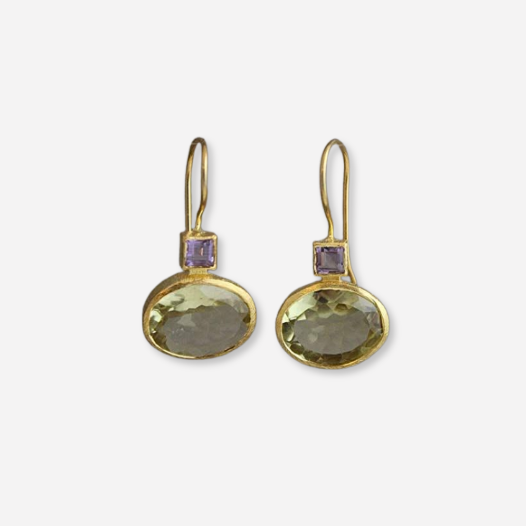 ÉDITH™ | BOUCLES VINTAGE CRISTAL