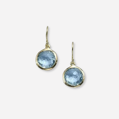 CÉLESTE™ | BOUCLES BLEU CIEL