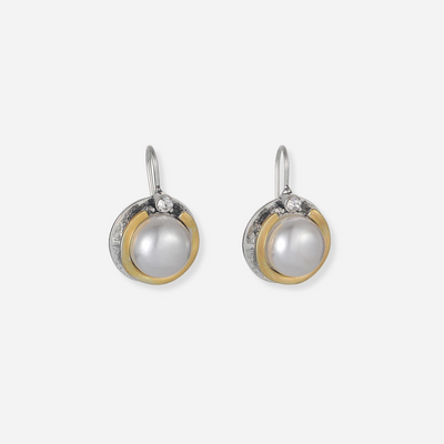ALBA™ | BOUCLES ACIER & PERLE