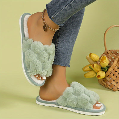Léonie™ | Chaussons à carreaux