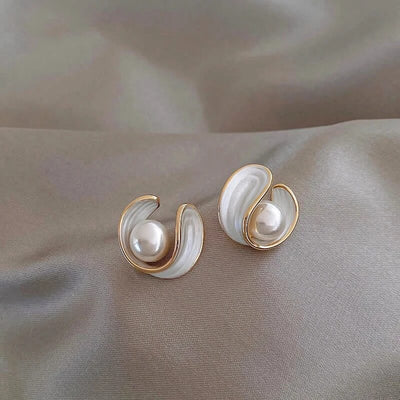 ANTOINETTE™ | BOUCLES OPAL BLANCHE