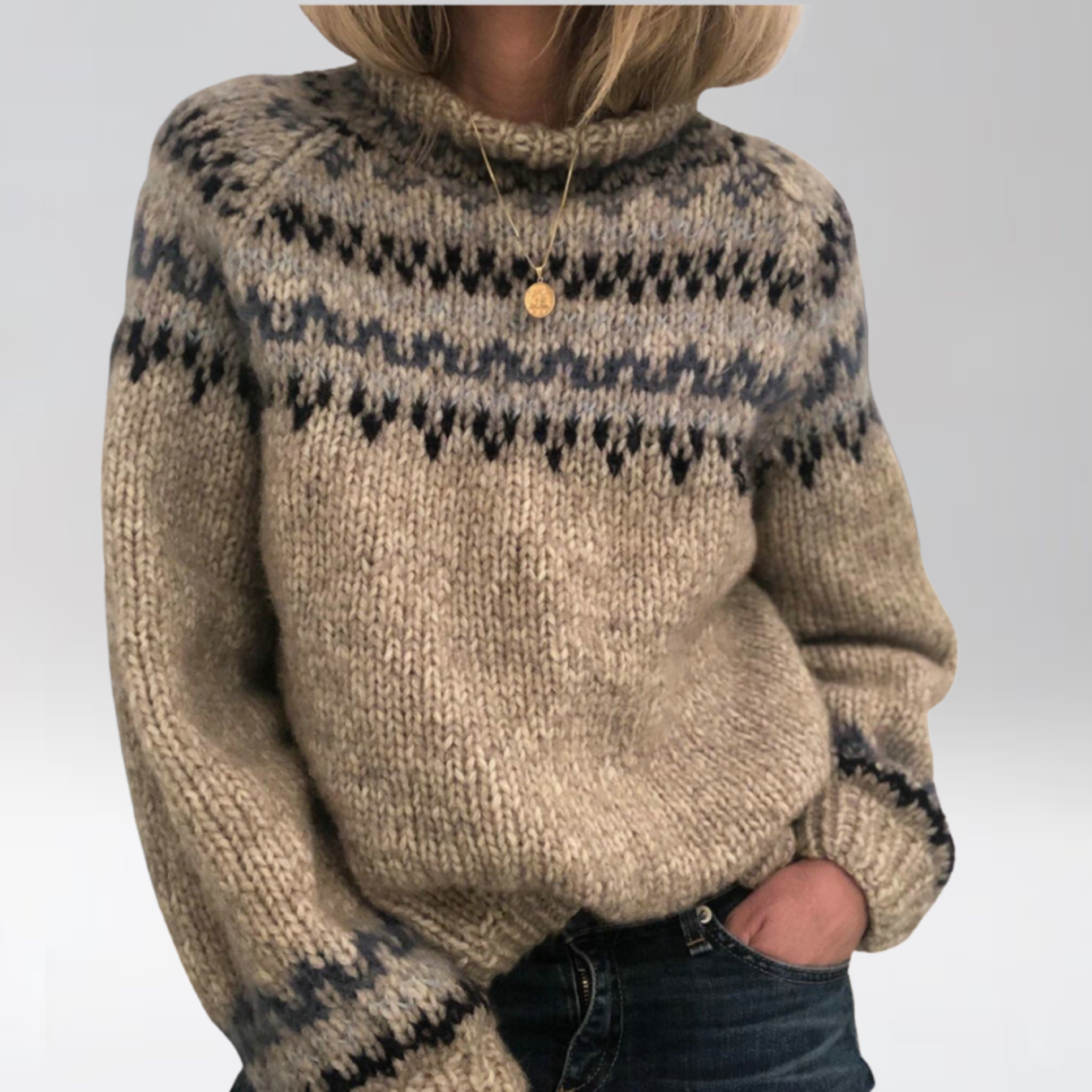 VALENTINA™ | PULL RAYÉ FEMME