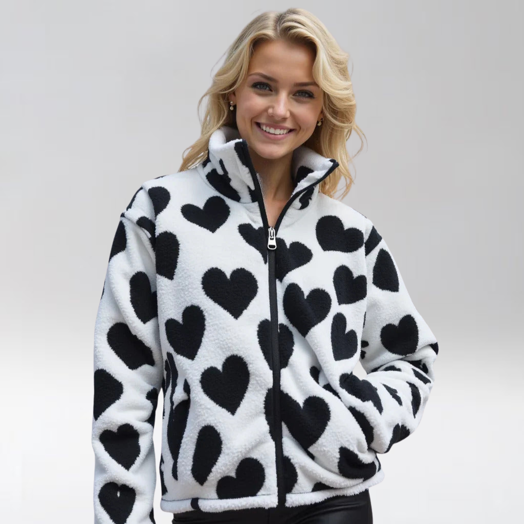 Katharina™ | Veste réversible en forme de cœur