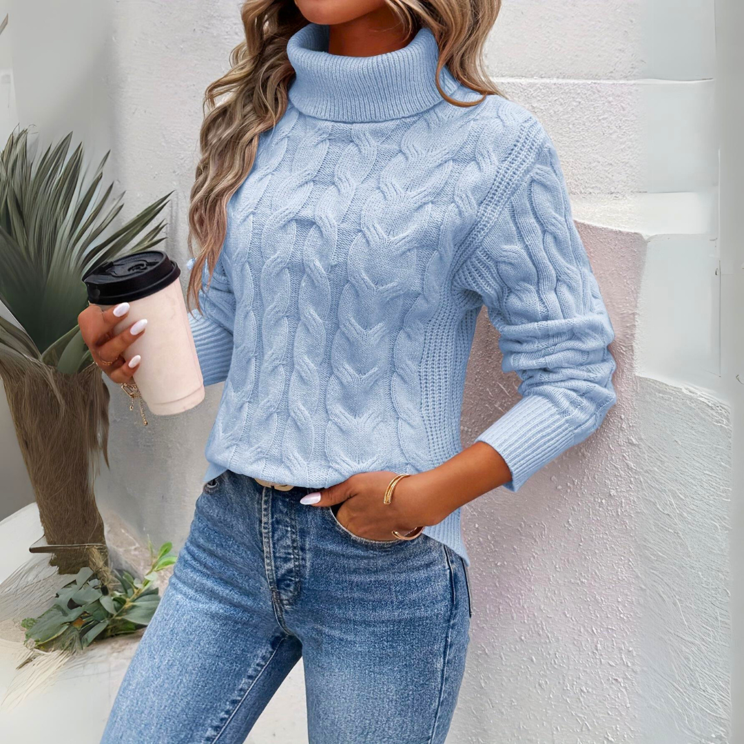 PULL™ | COL ROULÉ COTON