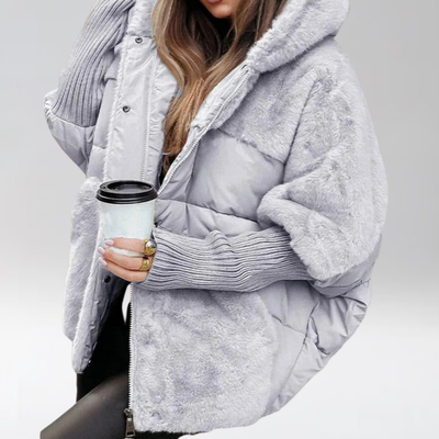 Livia™ | Manteau puffer patchwork