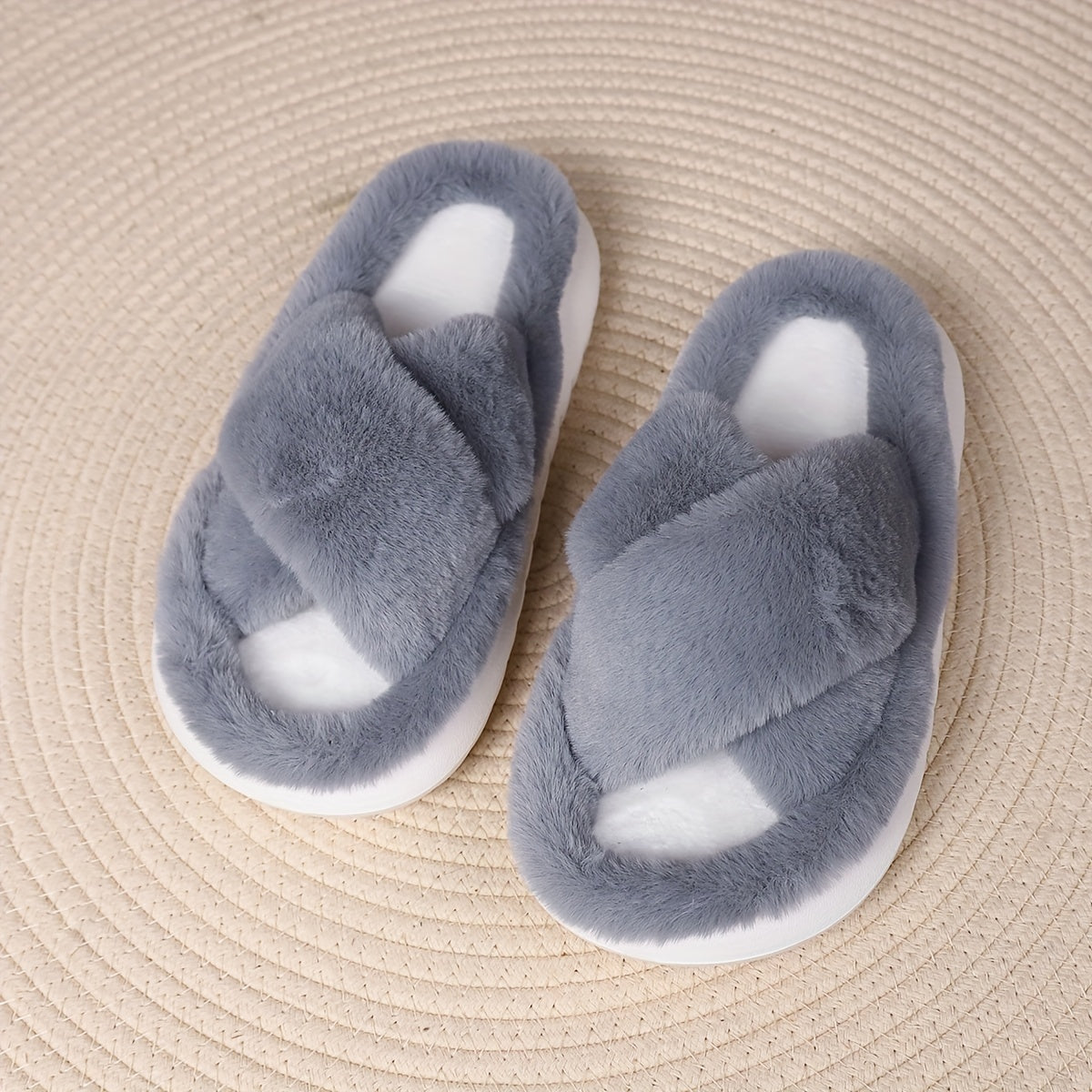 Élodie™ | Chaussons ouverts en laine