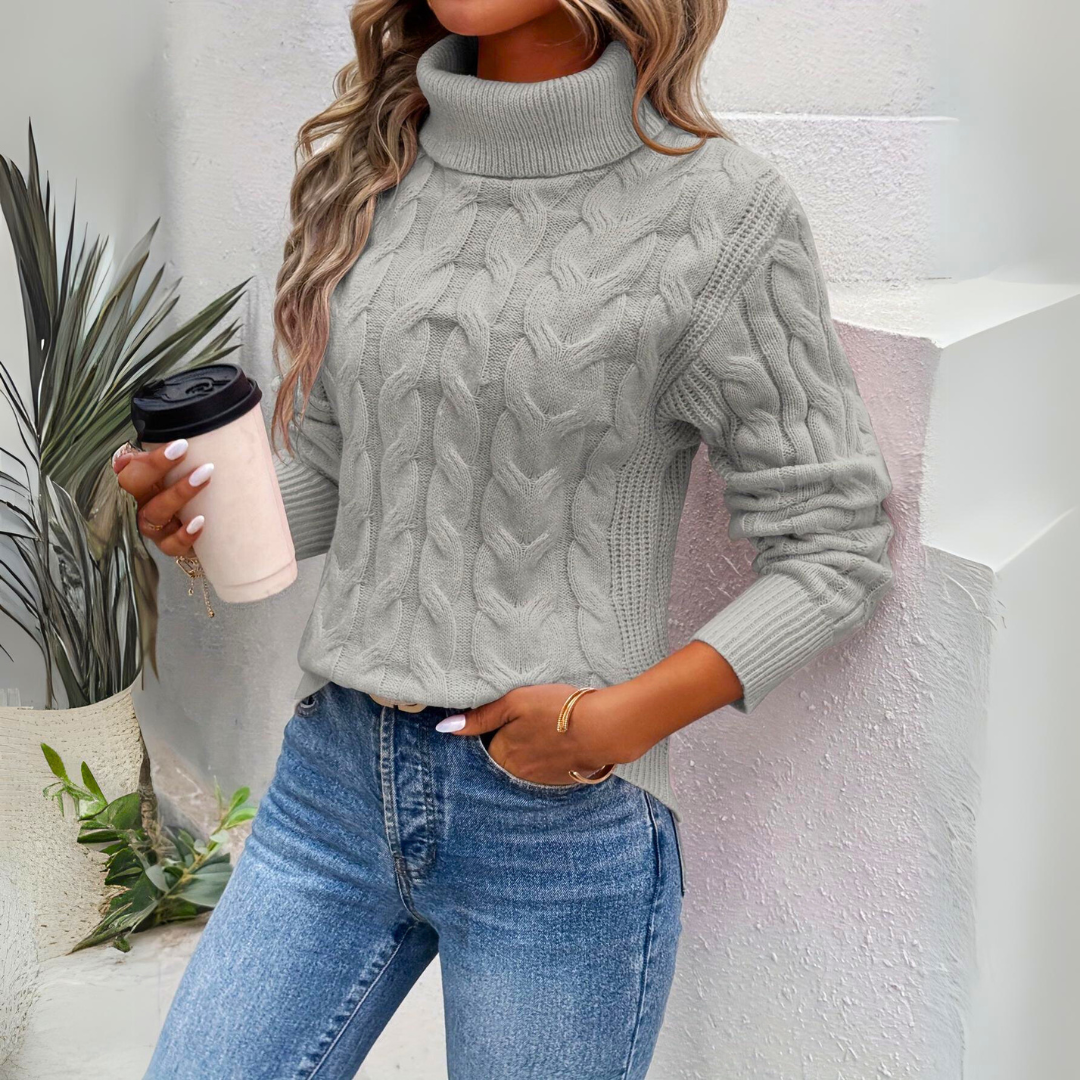 PULL™ | COL ROULÉ COTON