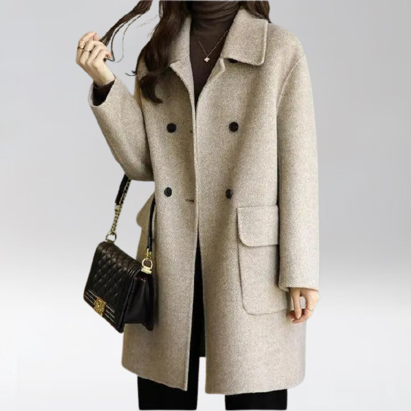 ELISA™ | MANTEAU LAINE