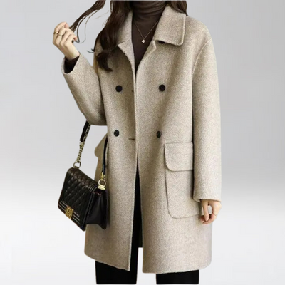 ELISA™ | MANTEAU LAINE