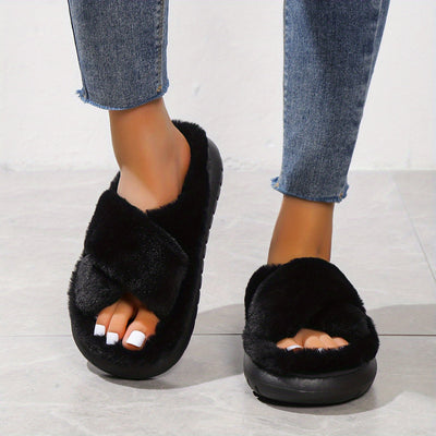 Élodie™ | Chaussons ouverts en laine