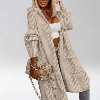 MONALISA™ | CARDIGAN CAPUCHE