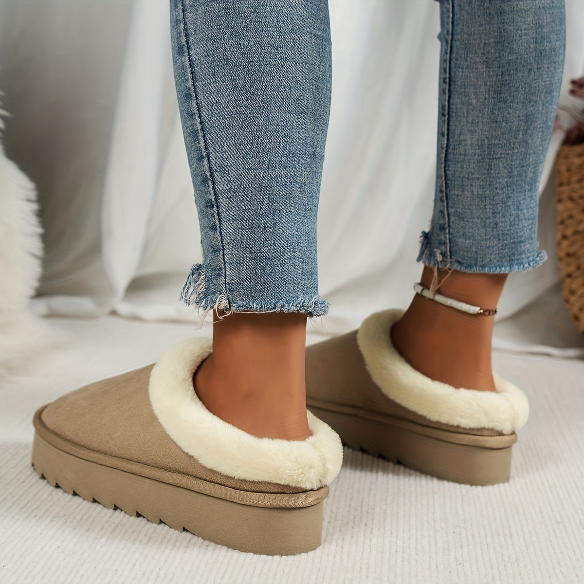 Clara™ | Pantoufles en laine Luxe