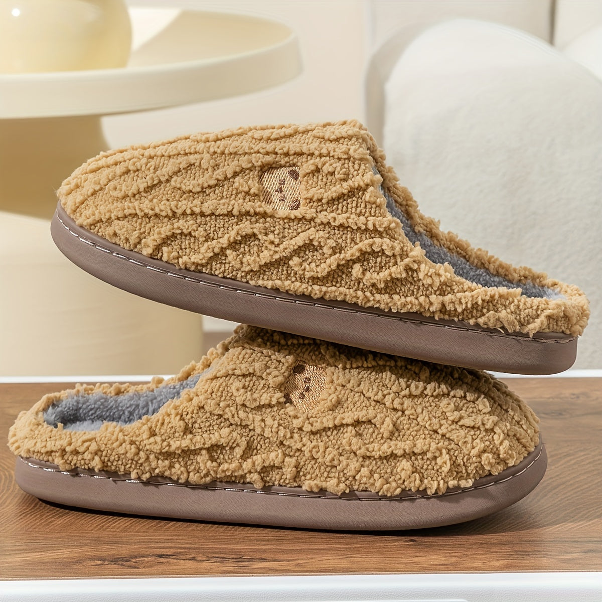 Élise™ | Chaussons tricotés