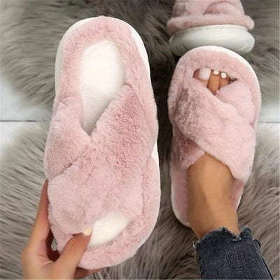 Élodie™ | Chaussons ouverts en laine