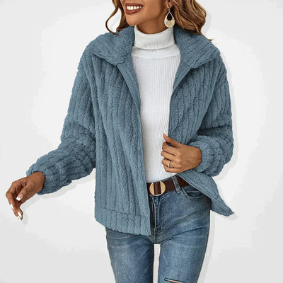 Sveva™ | Cardigan peluche élégant