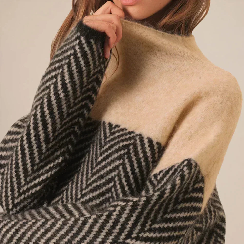 Mira™ | Pull torsadé élégant