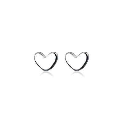LILY™ | Boucles d’Oreilles Clous Cœurs