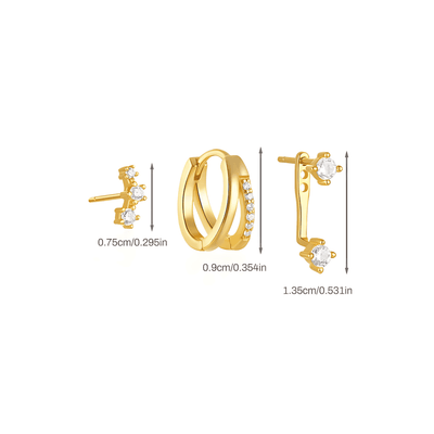 ELYSIA™ | SET BOUCLES ÉLÉGANTES