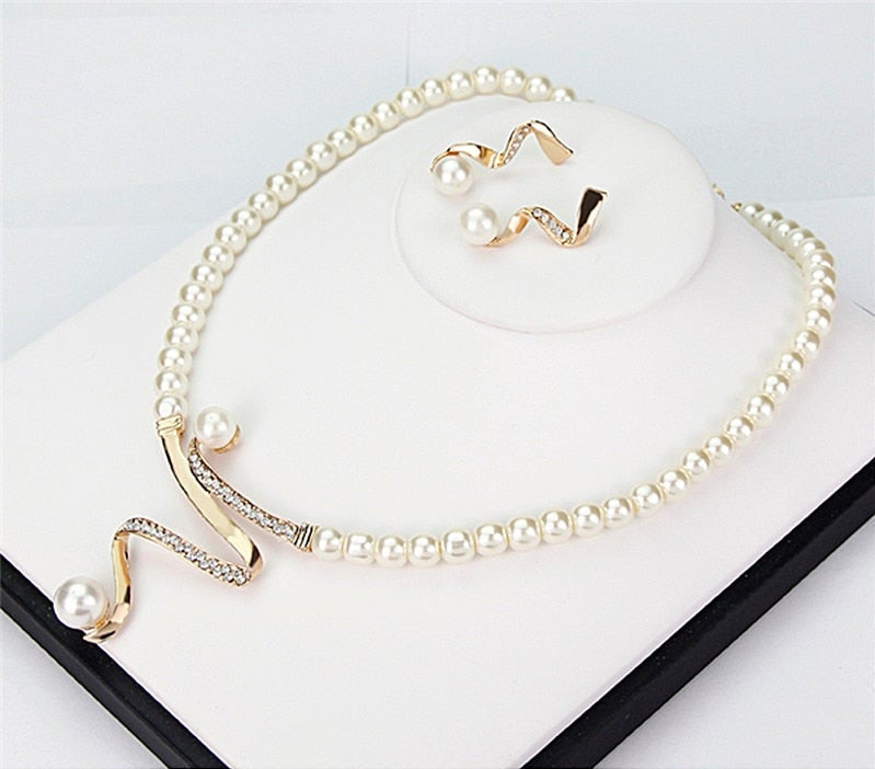 Venus™ | Collier & Boucles Perles
