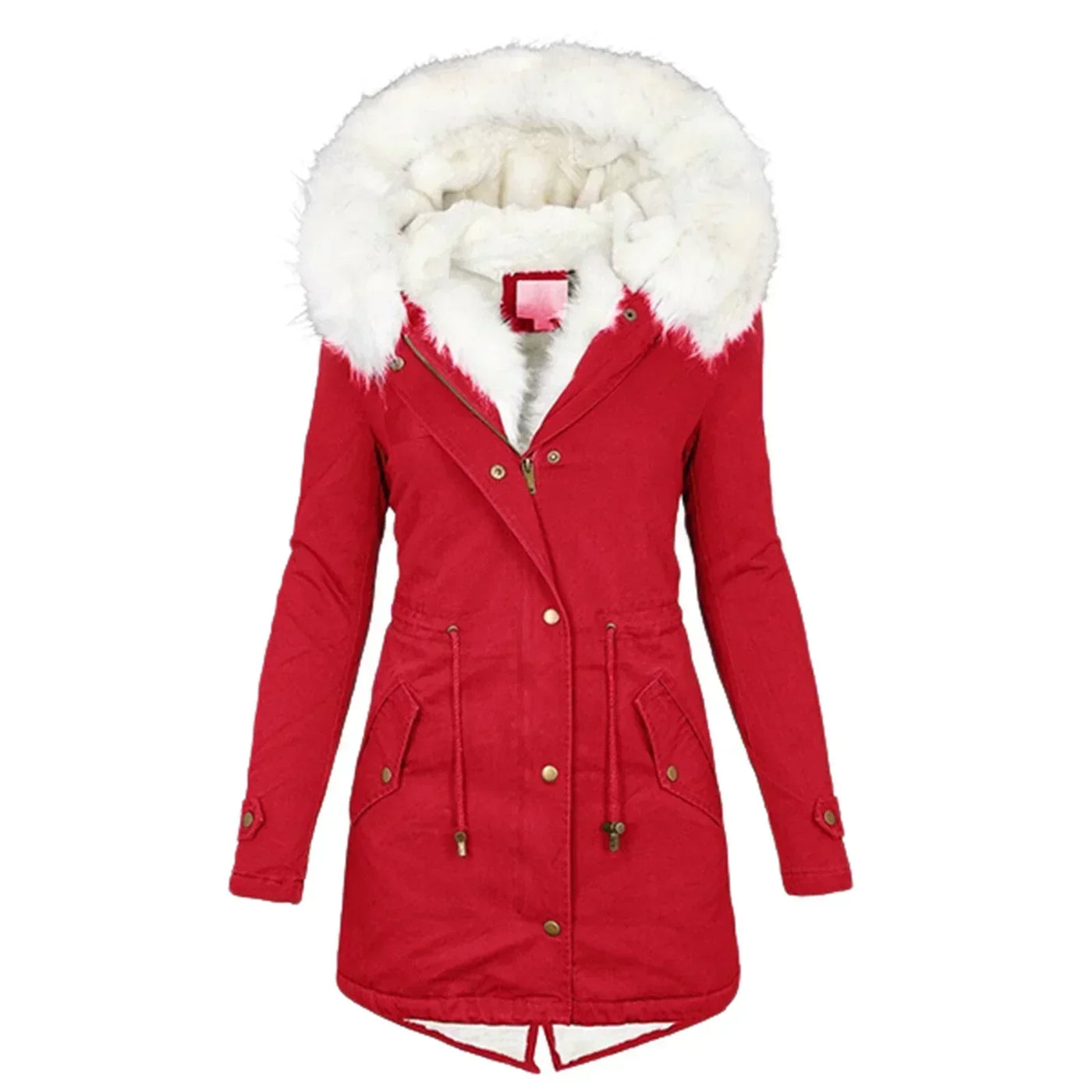 GIULIA™ | MANTEAU DOUBLÉ FOURRURE