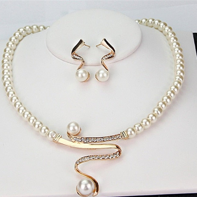 Venus™ | Collier & Boucles Perles
