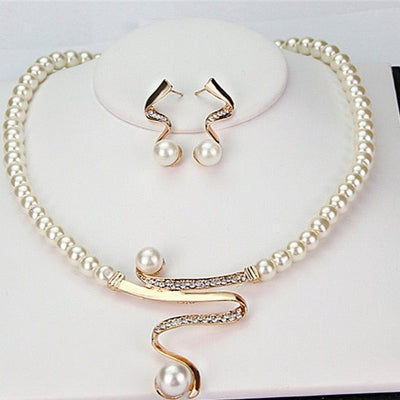 Venus™ | Collier & Boucles Perles