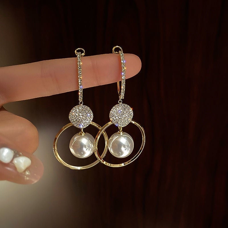 ZERRA™ | BOUCLES LUXE PERLES ZIRCON
