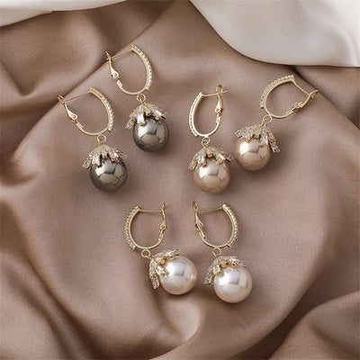 MALIA™ | BOUCLES PENDANTES PERLE