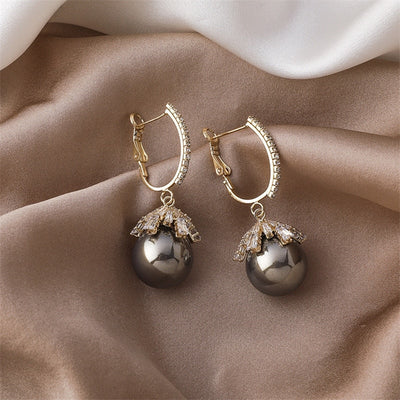 MALIA™ | BOUCLES PENDANTES PERLE