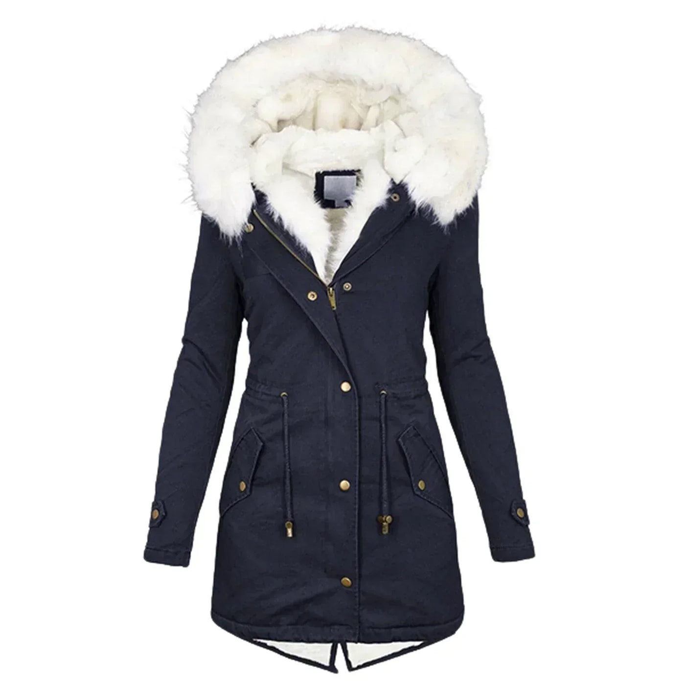 GIULIA™ | MANTEAU DOUBLÉ FOURRURE