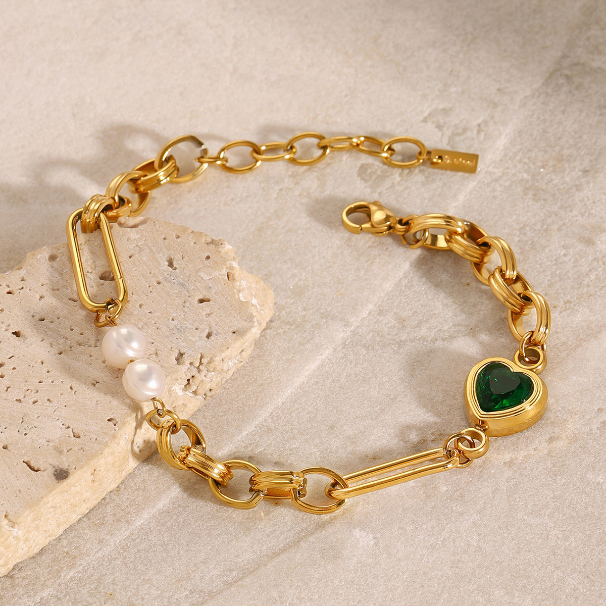 Maddison™ | Bracelet Maillons & Perles