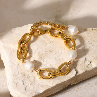 Ysabel™ | Bracelet Grosses Perles