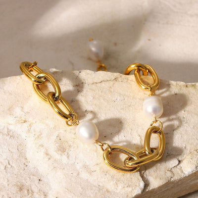 Ysabel™ | Bracelet Grosses Perles