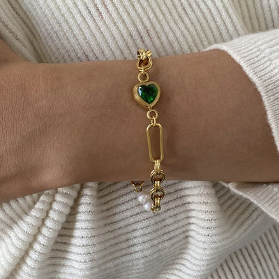 Maddison™ | Bracelet Maillons & Perles