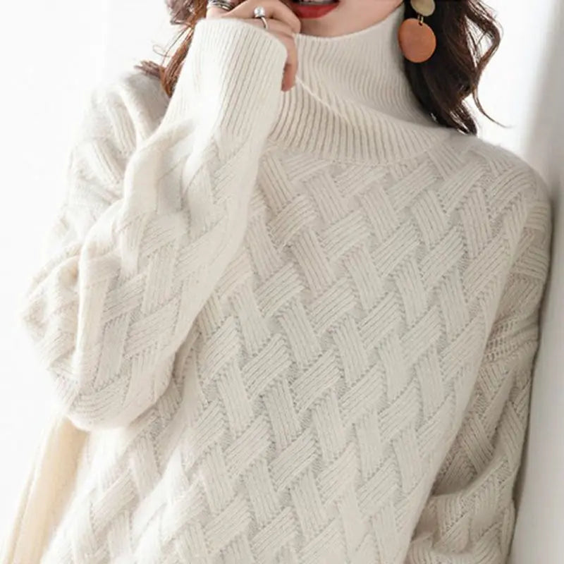 Lara™ | Pull col roulé