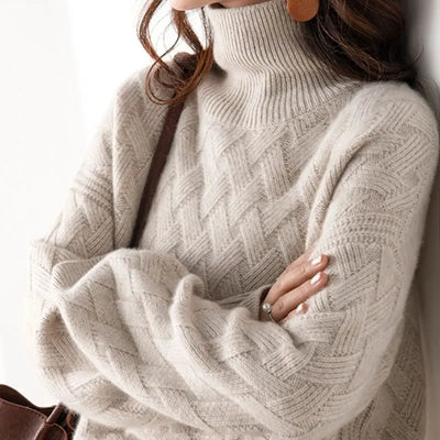 Lara™ | Pull col roulé