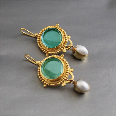 VÉLINE™ | BOUCLES VINTAGE PERLE