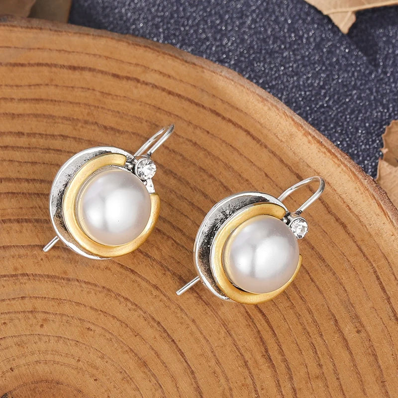 ALBA™ | BOUCLES ACIER & PERLE