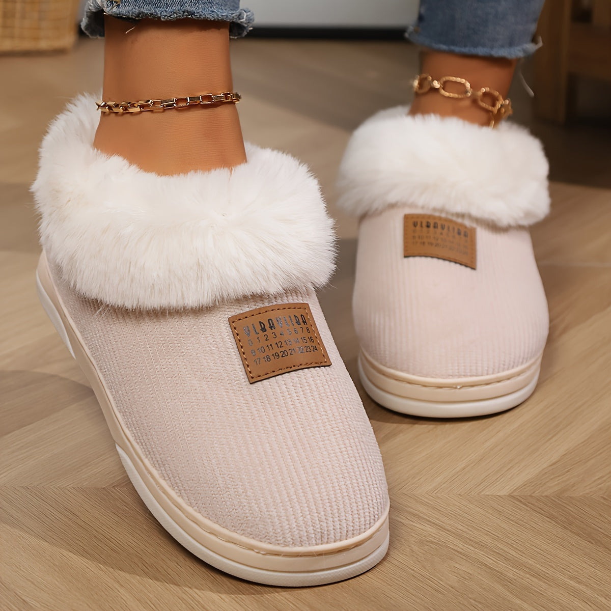 Ronja™ | Chic Pantoufles en laine