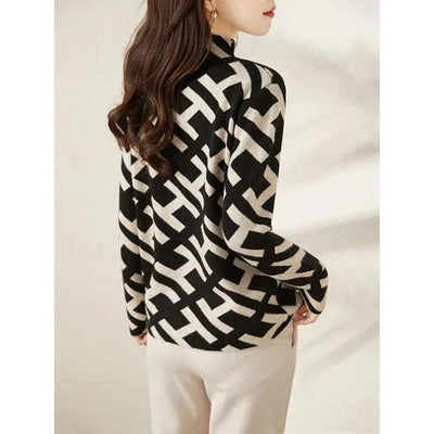 LAURA™ | PULL GÉOMÉTRIQUE