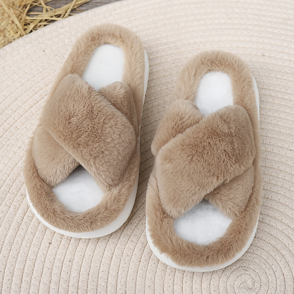 Élodie™ | Chaussons ouverts en laine