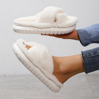 Élodie™ | Chaussons ouverts en laine