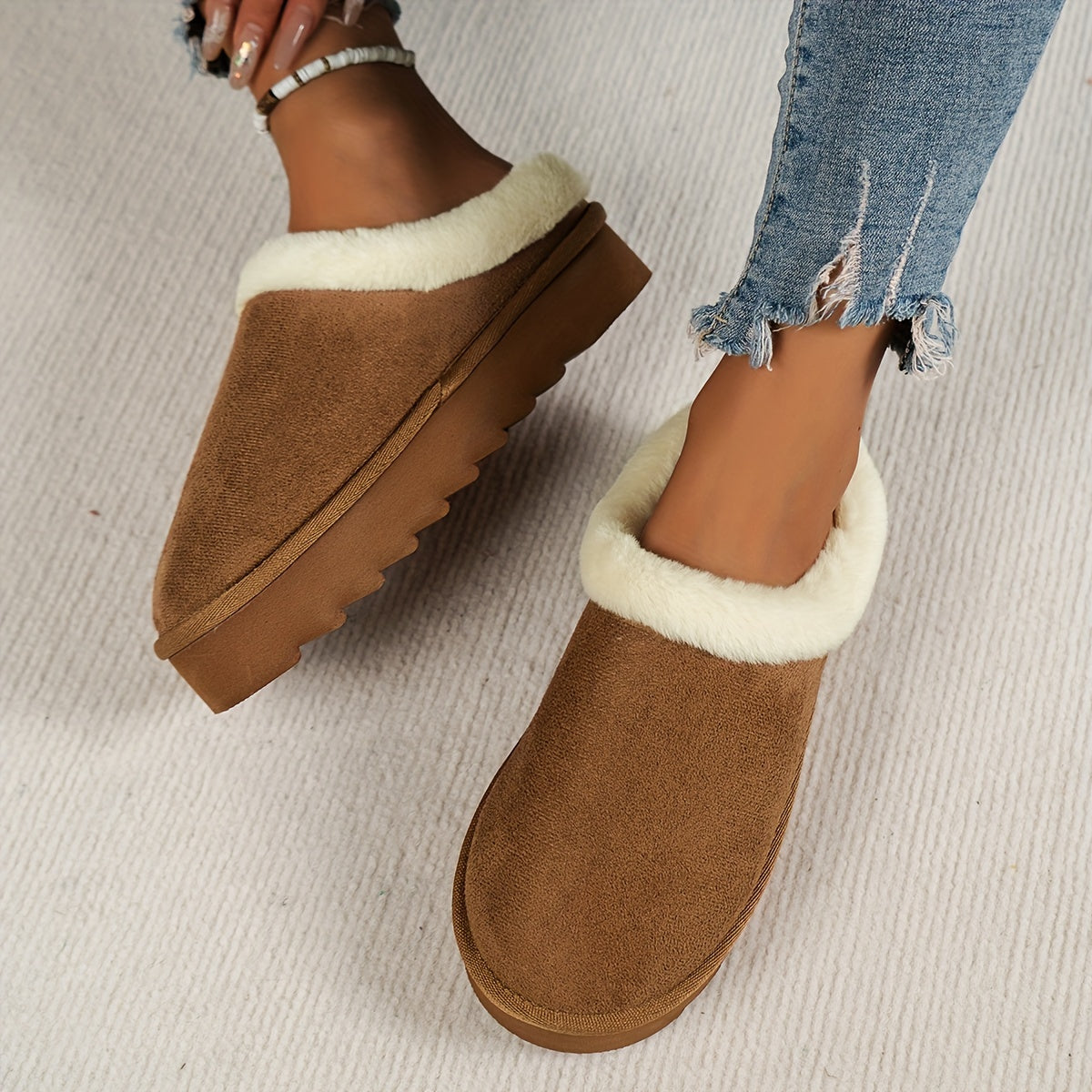 Clara™ | Pantoufles en laine Luxe