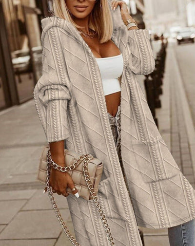 MONALISA™ | CARDIGAN CAPUCHE