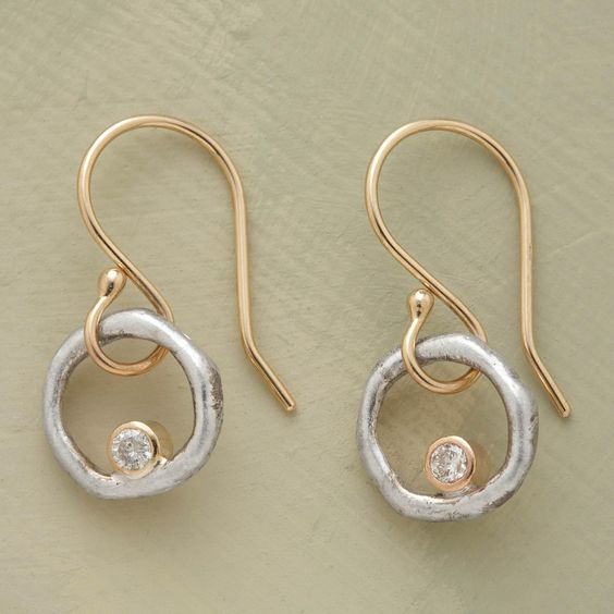 LAURA™ | BOUCLES VINTAGE ZIRCON