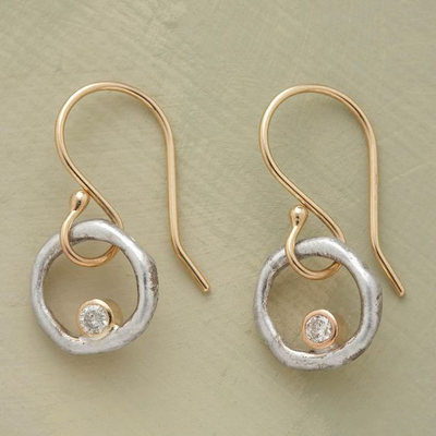 LAURA™ | BOUCLES VINTAGE ZIRCON