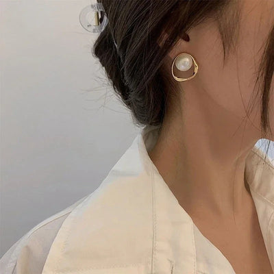 FABIENNE™ | BOUCLES VINTAGE PERLES
