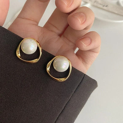 FABIENNE™ | BOUCLES VINTAGE PERLES